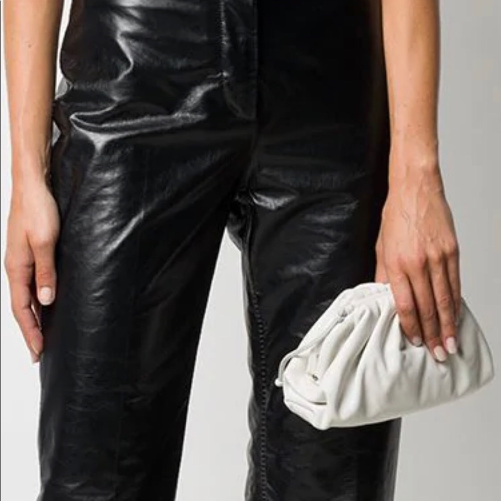 Bottega Veneta Small,The pouch 20 WHITE. SOLD